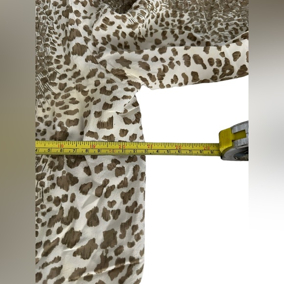 Vintage Mary Ann Restivo Womens Leopard Print Longline Blazer Size 10 - Picture 10 of 13